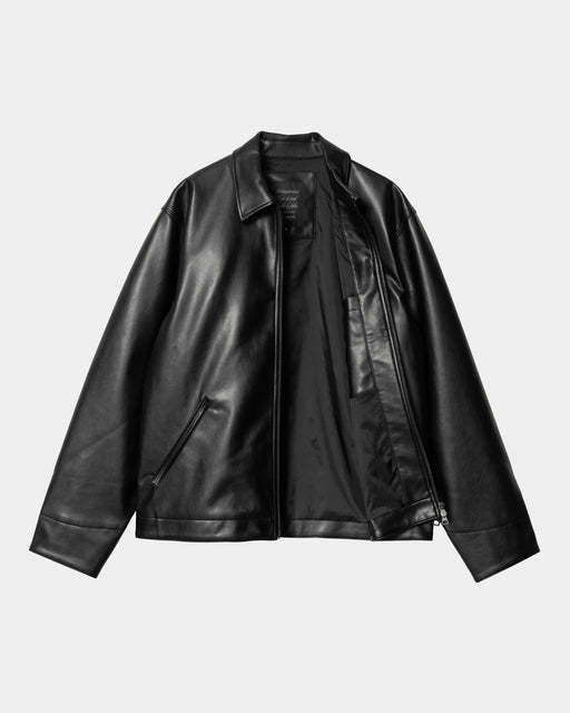 Carhartt Work In Progress Carhartt WIP Detroit Jacket - PU Leather | Black