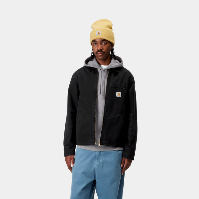 Carhartt Work In Progress Carhartt WIP Detroit Jacket (Spring) - Stone Canvas | Black
