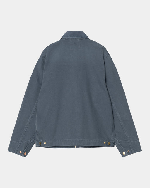 Carhartt Work In Progress Carhartt WIP Detroit Jacket (Spring) - Stone Canvas | Dusky Blue