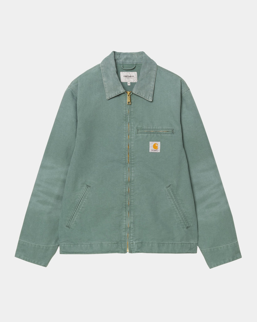 carhartt work in progress Carhartt WIP Detroit Jacket (Spring) - Stone Canvas | Silver Pine