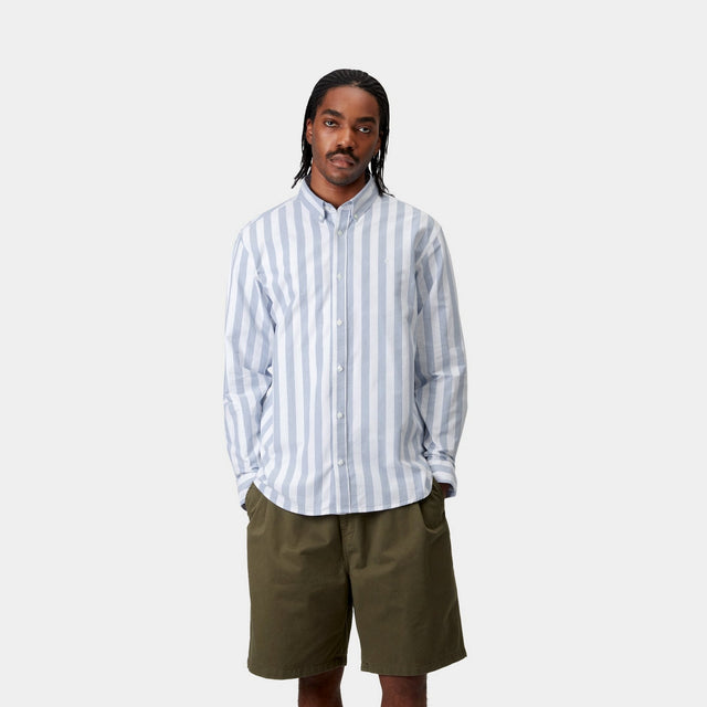 Carhartt Work In Progress Carhartt WIP Dillion Stripe Shirt | Bleach