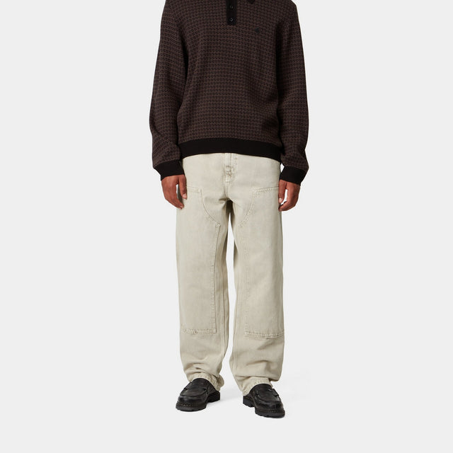 Carhartt Work In Progress Carhartt WIP Double Knee Pant - Chalk Wash | Opuntia