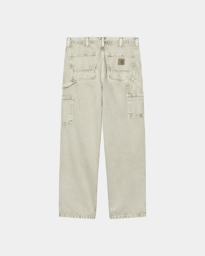 carhartt work in progress Carhartt WIP Double Knee Pant - Chalk Wash | Opuntia