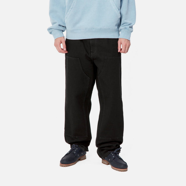Carhartt Work In Progress Carhartt WIP Double Knee Pant - Denim | Black (rinsed)