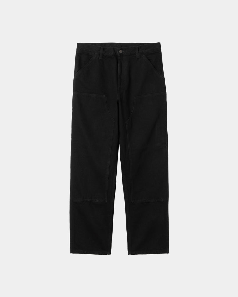 carhartt work in progress Carhartt WIP Double Knee Pant - Denim | Black (rinsed)