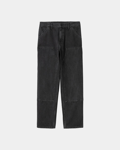 Carhartt Work In Progress Carhartt WIP Double Knee Pant - Denim | Black (stone Washed)
