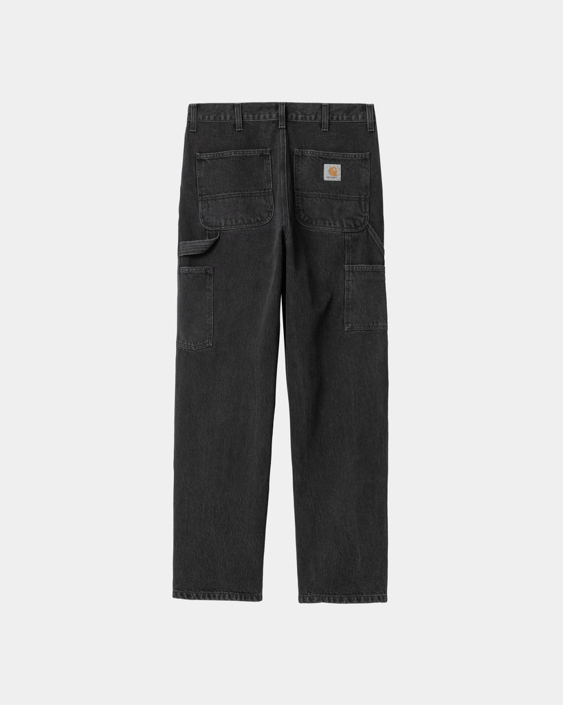 carhartt work in progress Carhartt WIP Double Knee Pant - Denim | Black (stone washed)