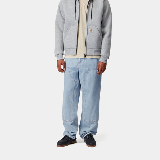 Carhartt Work In Progress Carhartt WIP Double Knee Pant - Denim | Blue (heavy Stone Bleached)