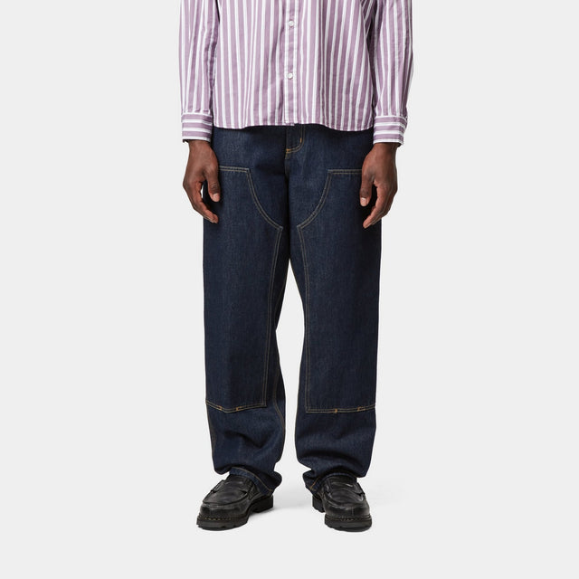 Carhartt Work In Progress Carhartt WIP Double Knee Pant - Denim | Blue (rinsed)