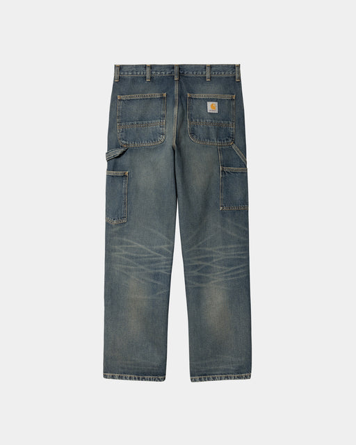 Carhartt Work In Progress Carhartt WIP Double Knee Pant - Denim | Blue (worn Used Wash)