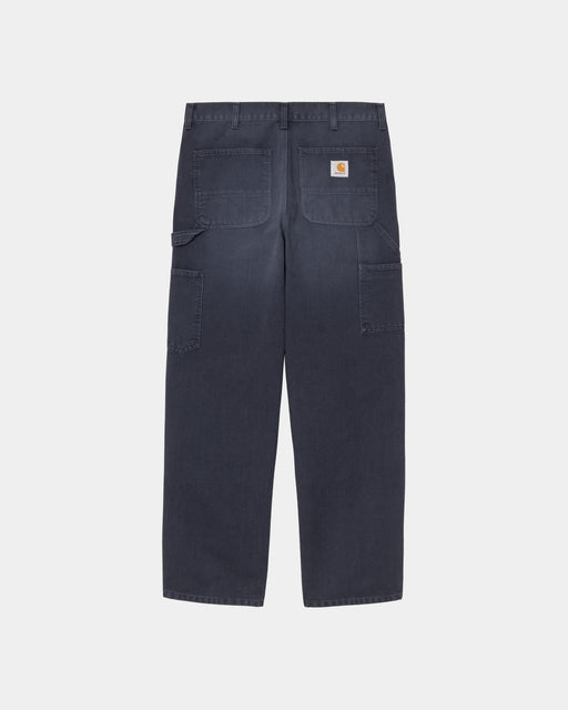 Carhartt Work In Progress Carhartt WIP Double Knee Pant - Stone Canvas | Dark Navy