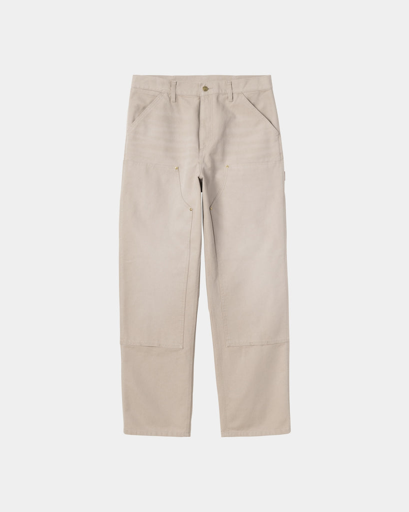 carhartt work in progress Carhartt WIP Double Knee Pant - Stone Canvas | Dusky Beige