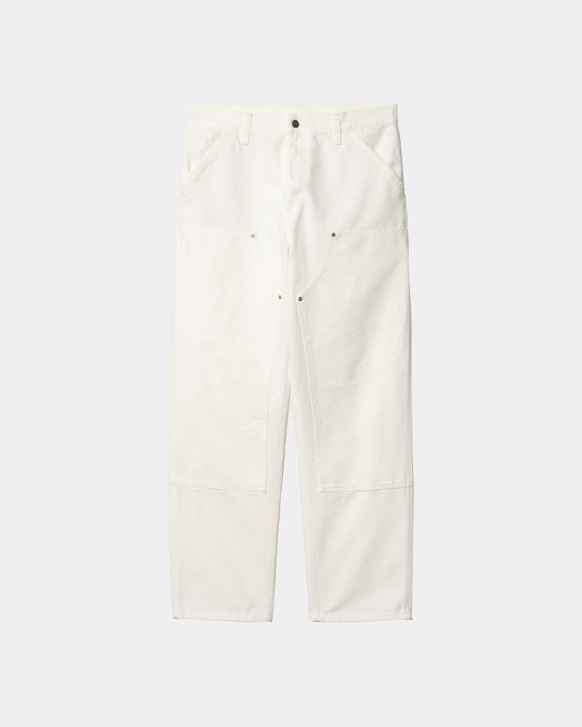 carhartt work in progress Carhartt WIP Double Knee Pant | Wax (rinsed) carhartt work in progress Carhartt WIP Double Knee Pant | Wax (rinsed)