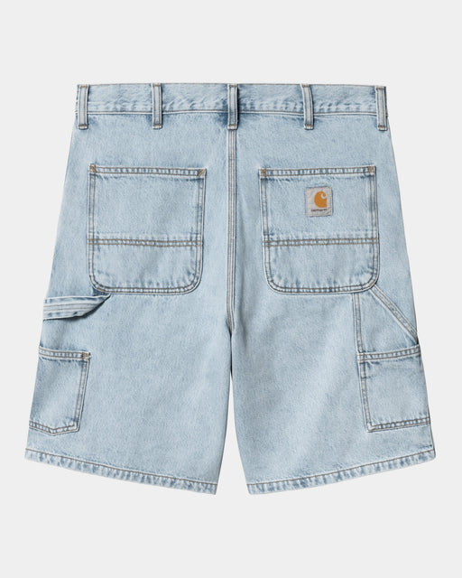 Carhartt Work In Progress Carhartt WIP Double Knee Short | Blue (heavy Stone Bleached)