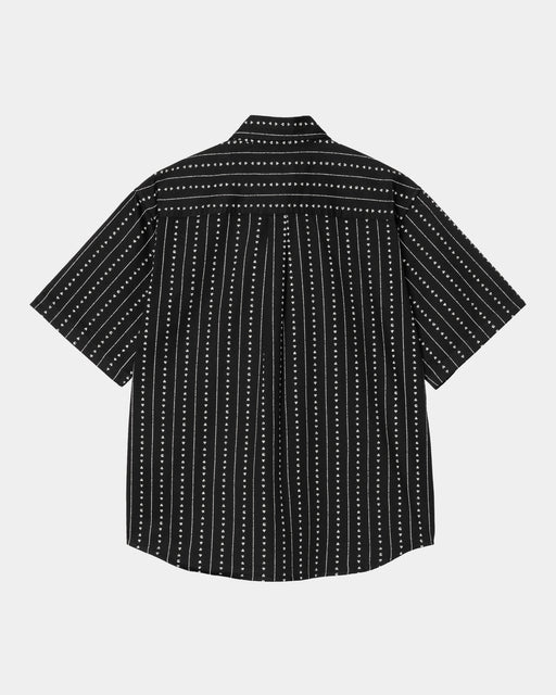 Carhartt Work In Progress Carhartt WIP Drewe Shirt | Black / Natural Heart C Pinstripe