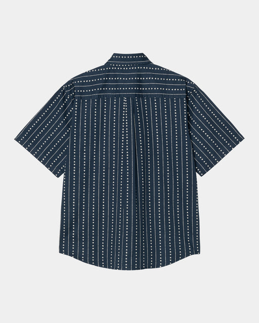 Carhartt Work In Progress Carhartt WIP Drewe Shirt | Ink / Natural Heart C Pinstripe