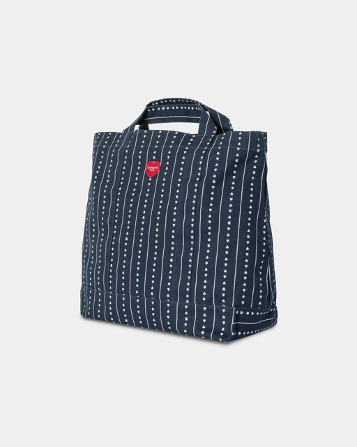 Carhartt Work In Progress Carhartt WIP Drewe Tote | Ink / Natural Heart C Pinstripe