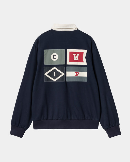 Carhartt Work In Progress Carhartt WIP Flags Rugby Sweatshirt | Space