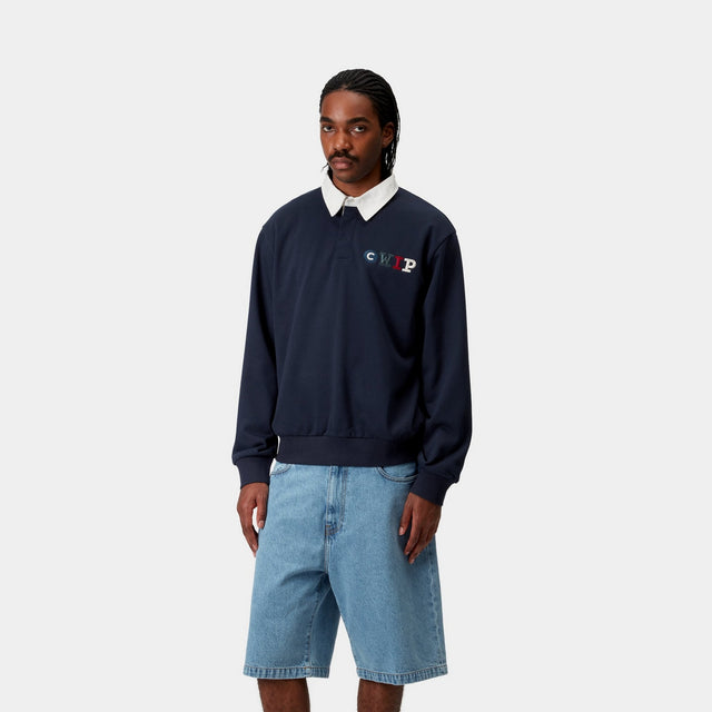 Carhartt Work In Progress Carhartt WIP Flags Rugby Sweatshirt | Space