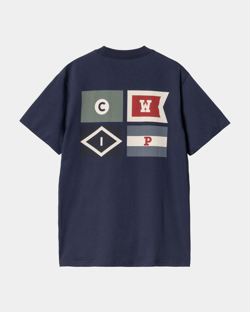Carhartt Work In Progress Carhartt WIP Flags T-Shirt | Space