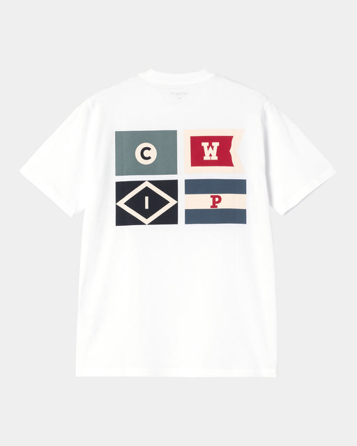 Carhartt Work In Progress Carhartt WIP Flags T-Shirt | White
