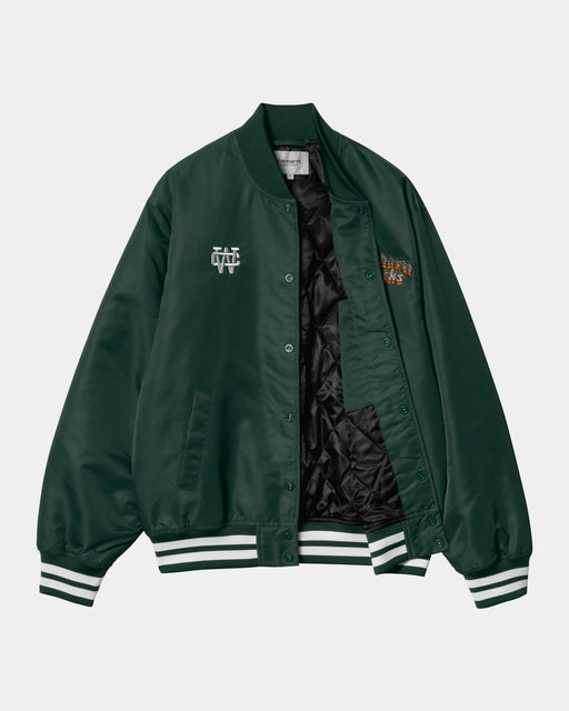 Carhartt Work In Progress Carhartt WIP Flaming Ducks Bomber | Conifer / Wax