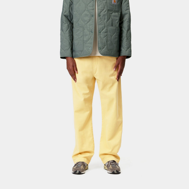 Carhartt Work In Progress Carhartt WIP Floyde Pant | Air Yellow (garment Dyed)