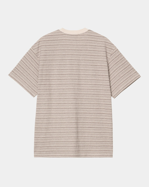 Carhartt Work In Progress Carhartt WIP Gellar Stripe Pocket T-Shirt | Wax