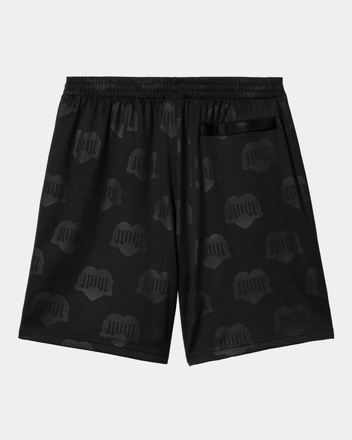 Carhartt Work In Progress Carhartt WIP Hartt’s Football Short | Black Heart Train Jacquard