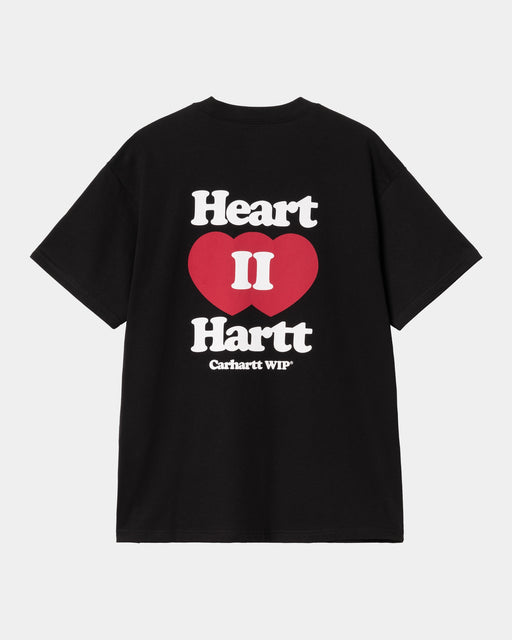 Carhartt Work In Progress Carhartt WIP Heart II Hartt T-Shirt | Black