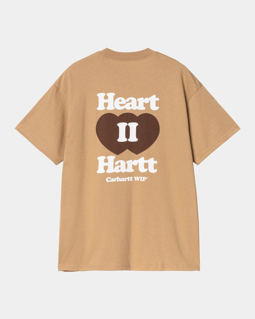 Carhartt Work In Progress Carhartt WIP Heart II Hartt T-Shirt | Dusty Hamilton Brown