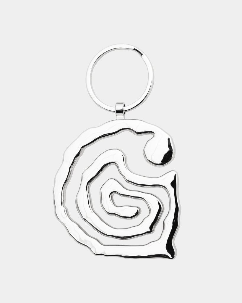 carhartt work in progress Carhartt WIP Helix Keychain | Silver carhartt work in progress Carhartt WIP Helix Keychain | Silver