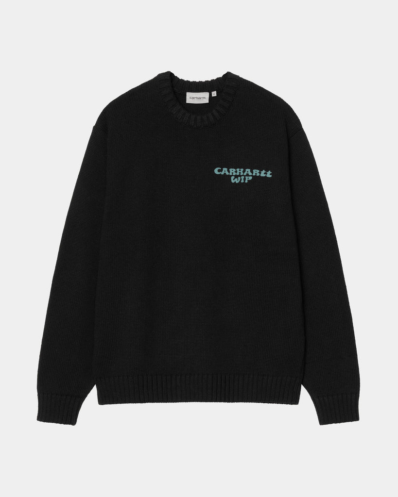 carhartt work in progress Carhartt WIP Helix Sweater | Black carhartt work in progress Carhartt WIP Helix Sweater | Black