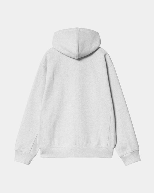 Carhartt Work In Progress Carhartt WIP Hooded American Script Jacket | Ash Heather