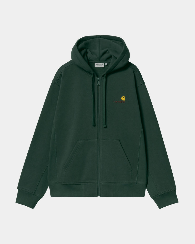 carhartt work in progress Carhartt WIP Hooded American Script Jacket | Conifer