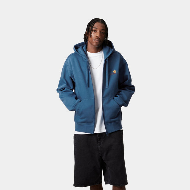 Carhartt Work In Progress Carhartt WIP Hooded American Script Jacket | Sodalite