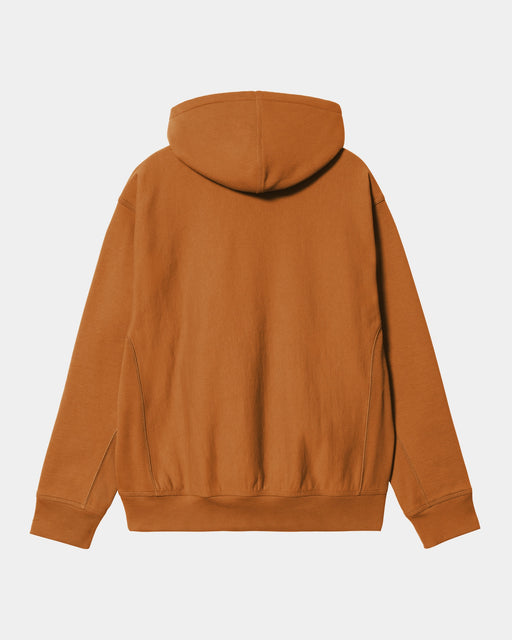 Carhartt Work In Progress Carhartt WIP Hooded American Script Sweatshirt | Sienna
