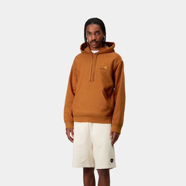 Carhartt Work In Progress Carhartt WIP Hooded American Script Sweatshirt | Sienna
