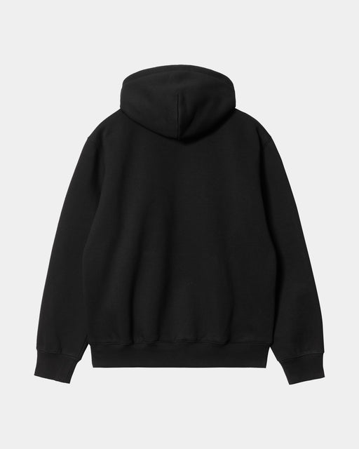 Carhartt Work In Progress Carhartt WIP Hooded Carhartt Sweatshirt | Black / White