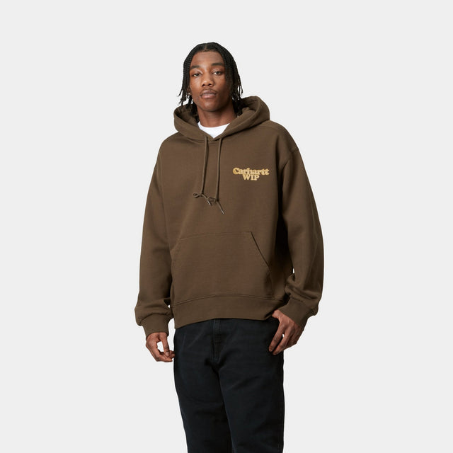 Carhartt Work In Progress Carhartt WIP Hooded Charm Link Sweatshirt | Liberica / Gold (stone Washed)