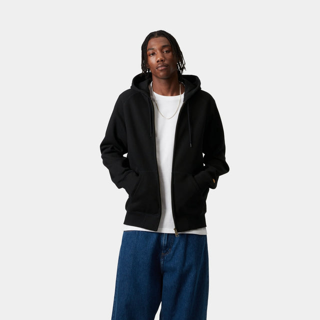 Carhartt Work In Progress Carhartt WIP Hooded Chase Jacket | Black