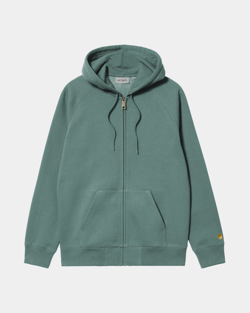 carhartt work in progress Carhartt WIP Hooded Chase Jacket | Silver Pine