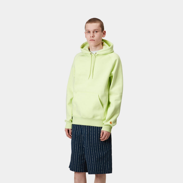 Carhartt Work In Progress Carhartt WIP Hooded Chase Sweatshirt | Air Green