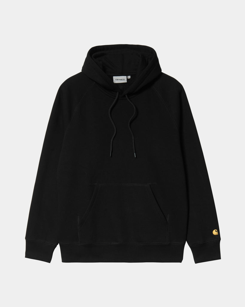 carhartt work in progress Carhartt WIP Hooded Chase Sweatshirt | Black