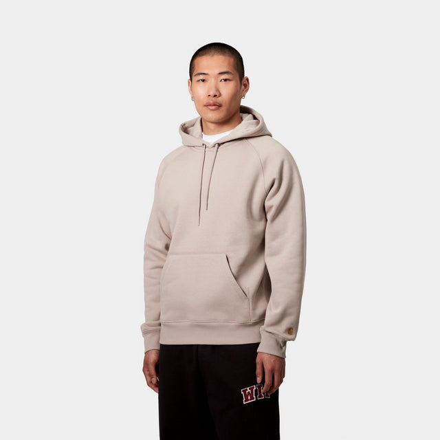 Carhartt Work In Progress Carhartt WIP Hooded Chase Sweatshirt | Dusky Beige
