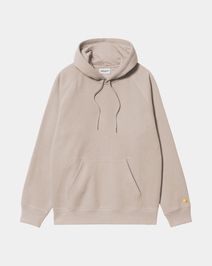 carhartt work in progress Carhartt WIP Hooded Chase Sweatshirt | Dusky Beige