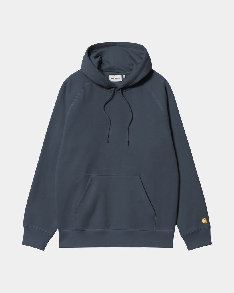 carhartt work in progress Carhartt WIP Hooded Chase Sweatshirt | Dusky Blue