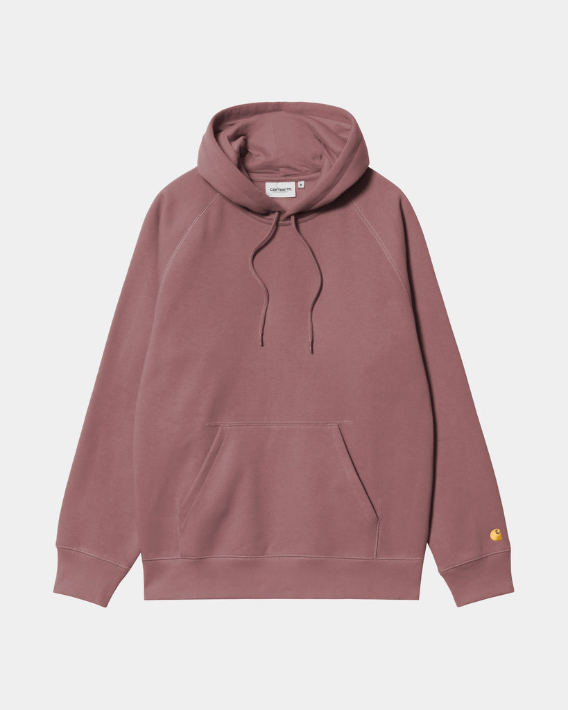 carhartt work in progress Carhartt WIP Hooded Chase Sweatshirt | Dusky Pink