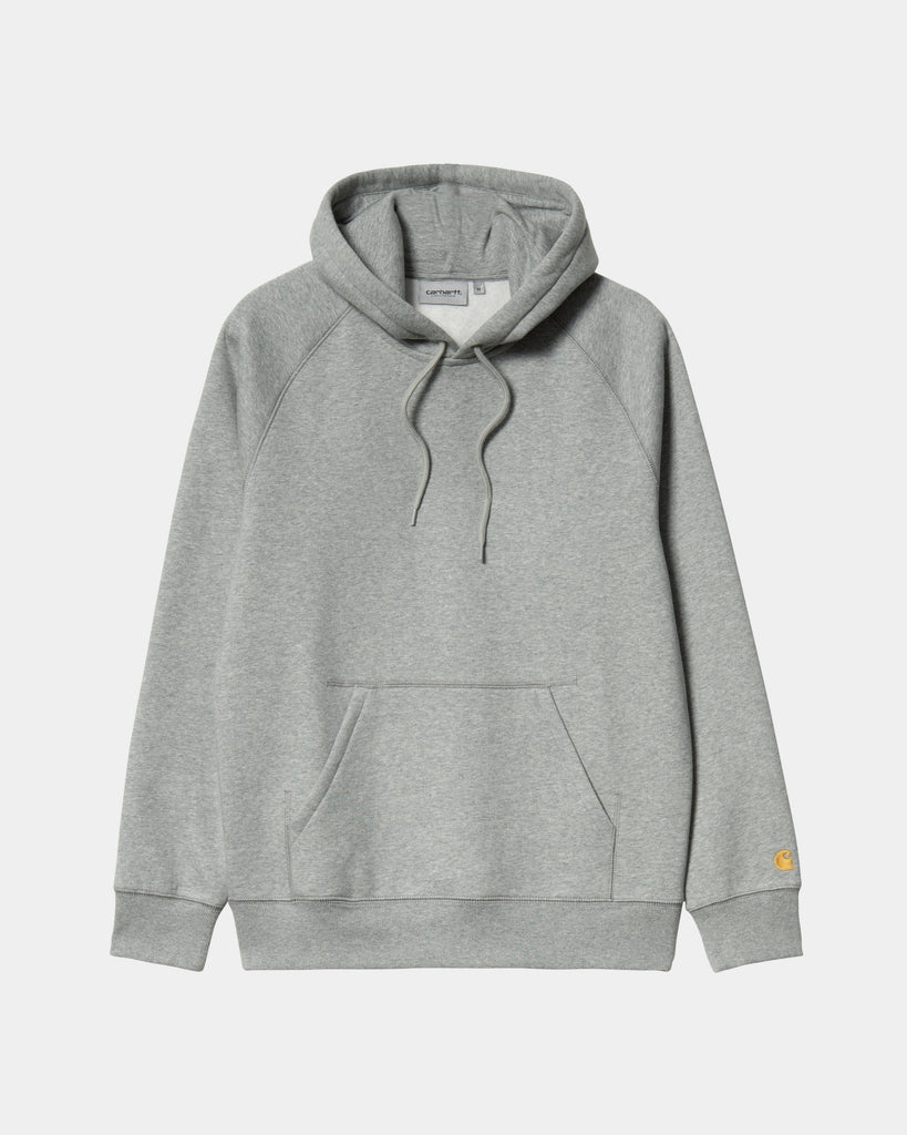 carhartt work in progress Carhartt WIP Hooded Chase Sweatshirt | Grey Heather