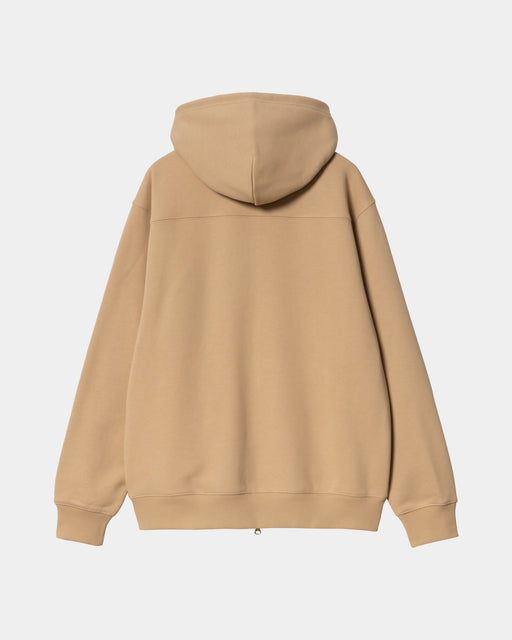 Carhartt Work In Progress Carhartt WIP Hooded Eldon Sweat Jacket | Dusty Hamilton Brown